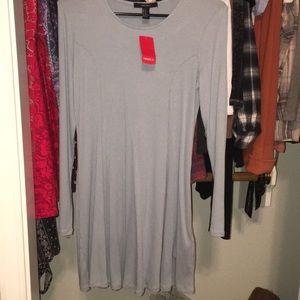 NEVER WORN baby blue mid thigh dress